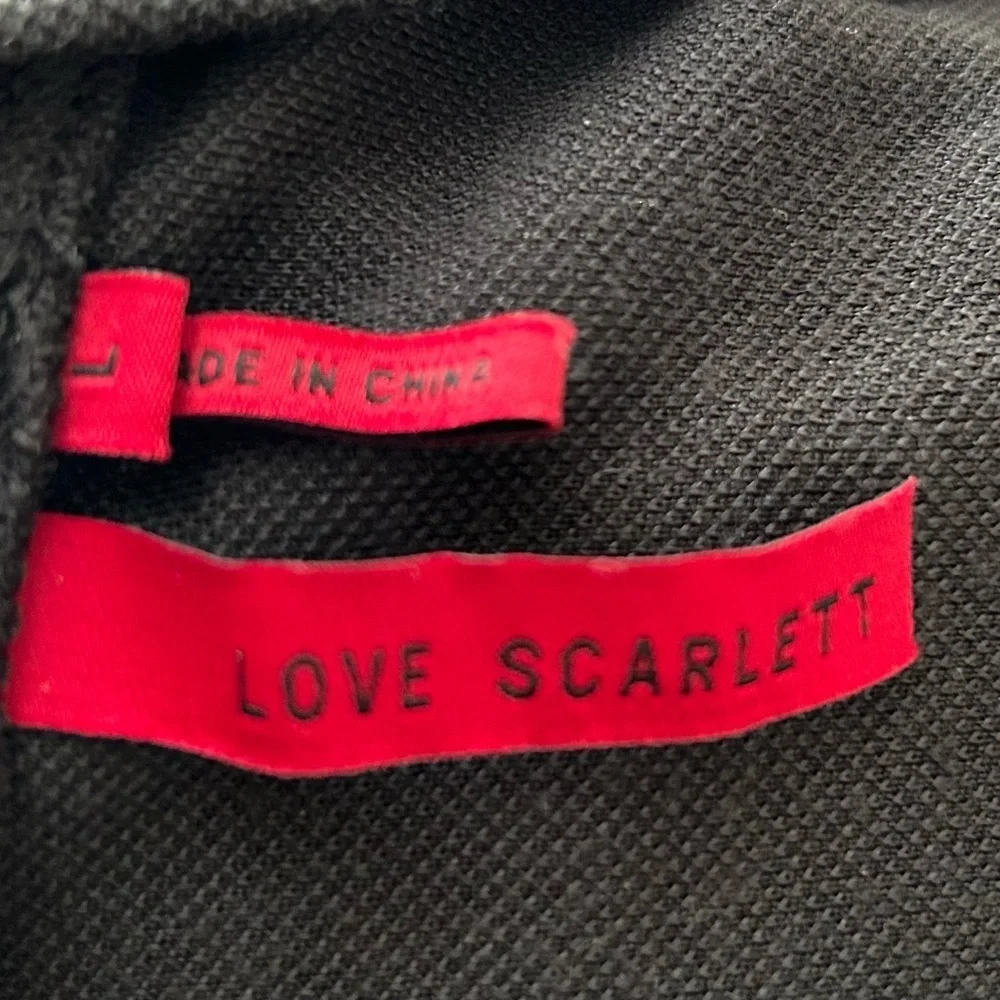 Love scarlett blazer Cardigan woman size large jacket coat